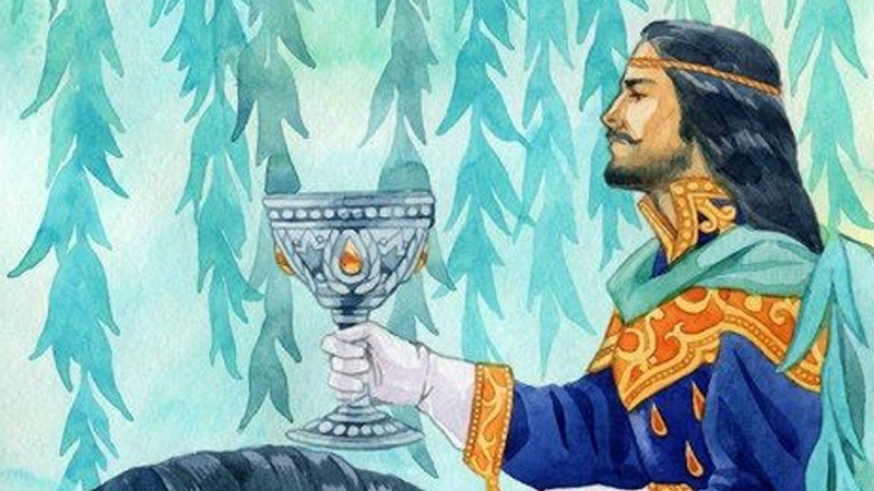 Knight of Cups là một chàng thơ lãng mạn, giàu trí tưởng tượng và một chút không thực tế